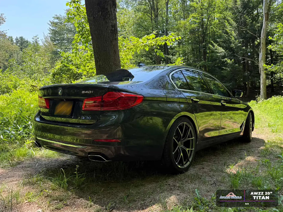 AWZZ for BMW G20/G26/G30 20x9.0 Inch +25 Offset Forged Wheels Titan