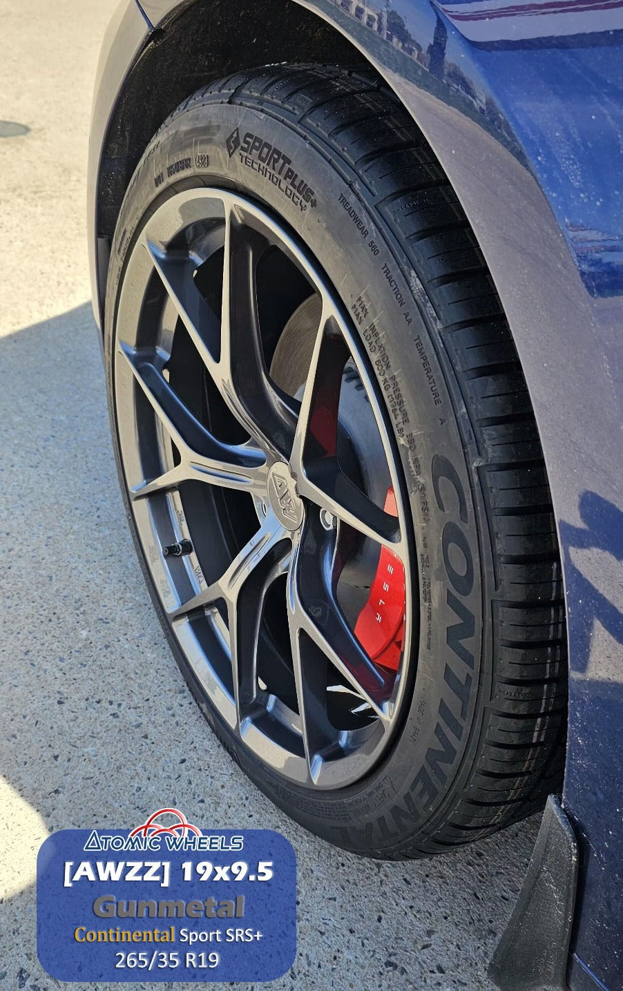 AWZZ Forged Wheels for Tesla Model 3/Y