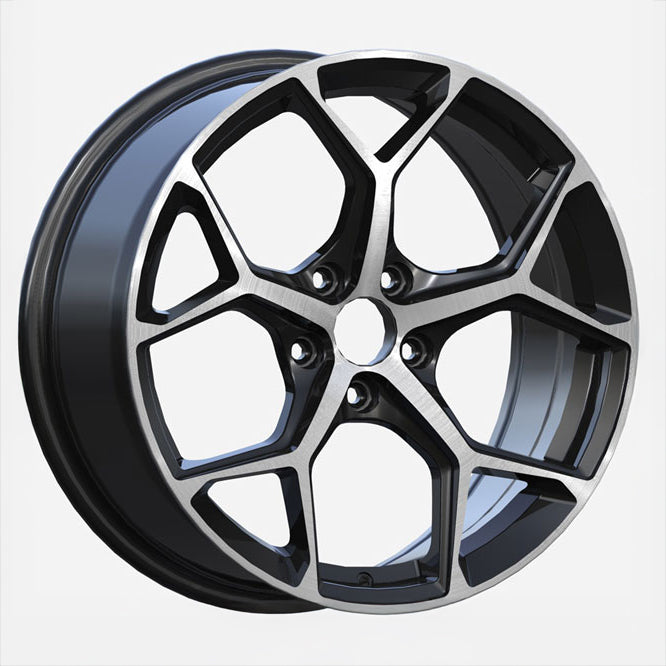 AW51 for Audi S6/S8 20x9.0 Inch +36 Offset Flow Form Wheels Gloss Black Polish Face