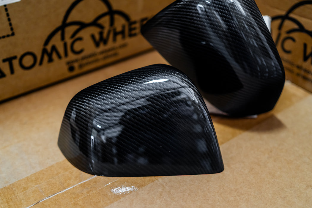 Carbon Fiber Mirror Covers for Tesla Model Y Juniper (2025+)