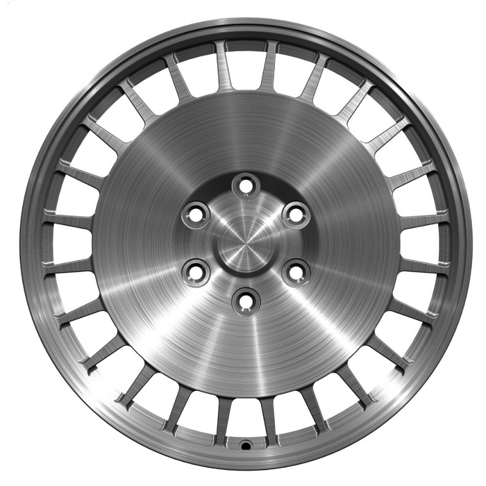 AWDX for Tesla Cybertruck 22x9.5 Inch +45 Offset Forged Wheels Gloss Brushed Grey