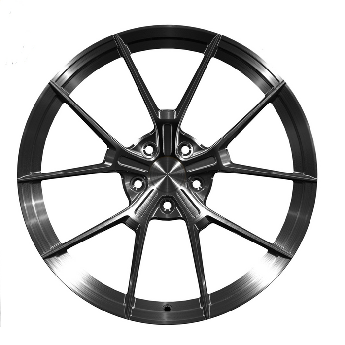 AWS for BMW M2/M3/M4 20x10 Inch +12 Offset Forged Wheels Gloss Brushed Grey