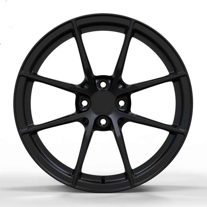 AWX for Mazda MX-5 17x8.0 Inch +42 Offset Forged Wheels Satin Black