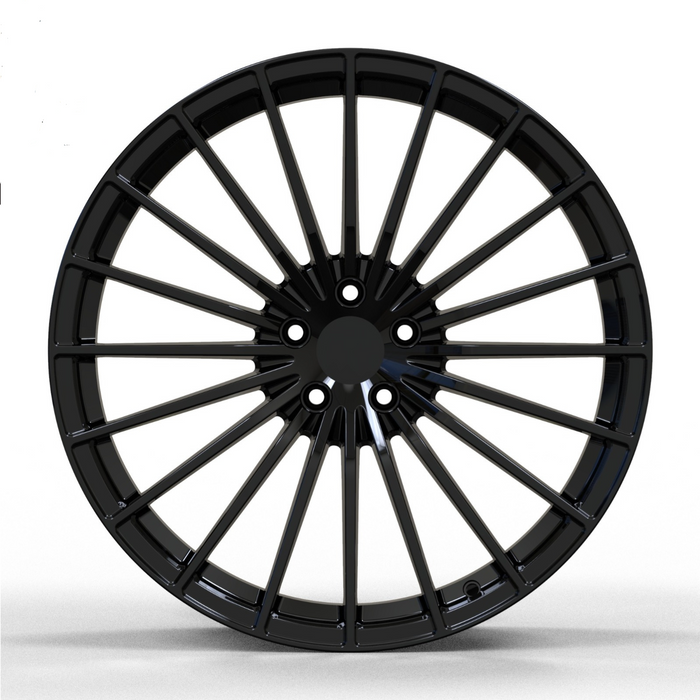 AWX1 for Tesla Model S/X 20x10 Inch +35 Offset Forged Wheels Gloss Black