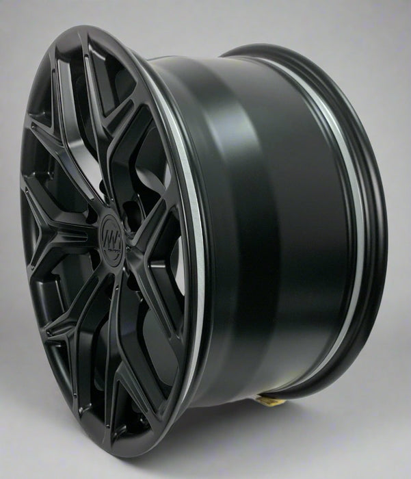 AWZ2 for Tesla Cybertruck 18x9" +40 Satin Black