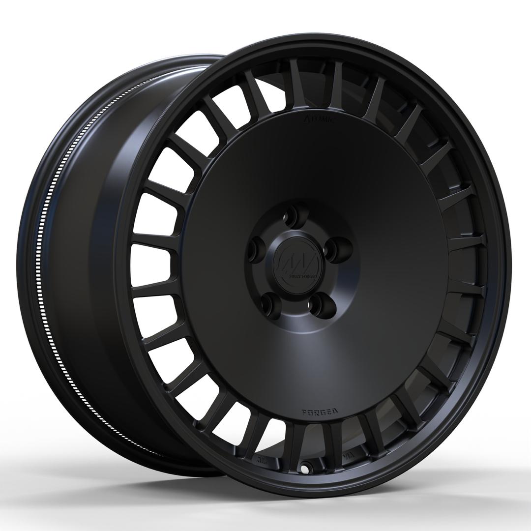 AWDX for Tesla Model 3/Y 18x8.5 Inch +30 Offset Forged Wheels Satin Black