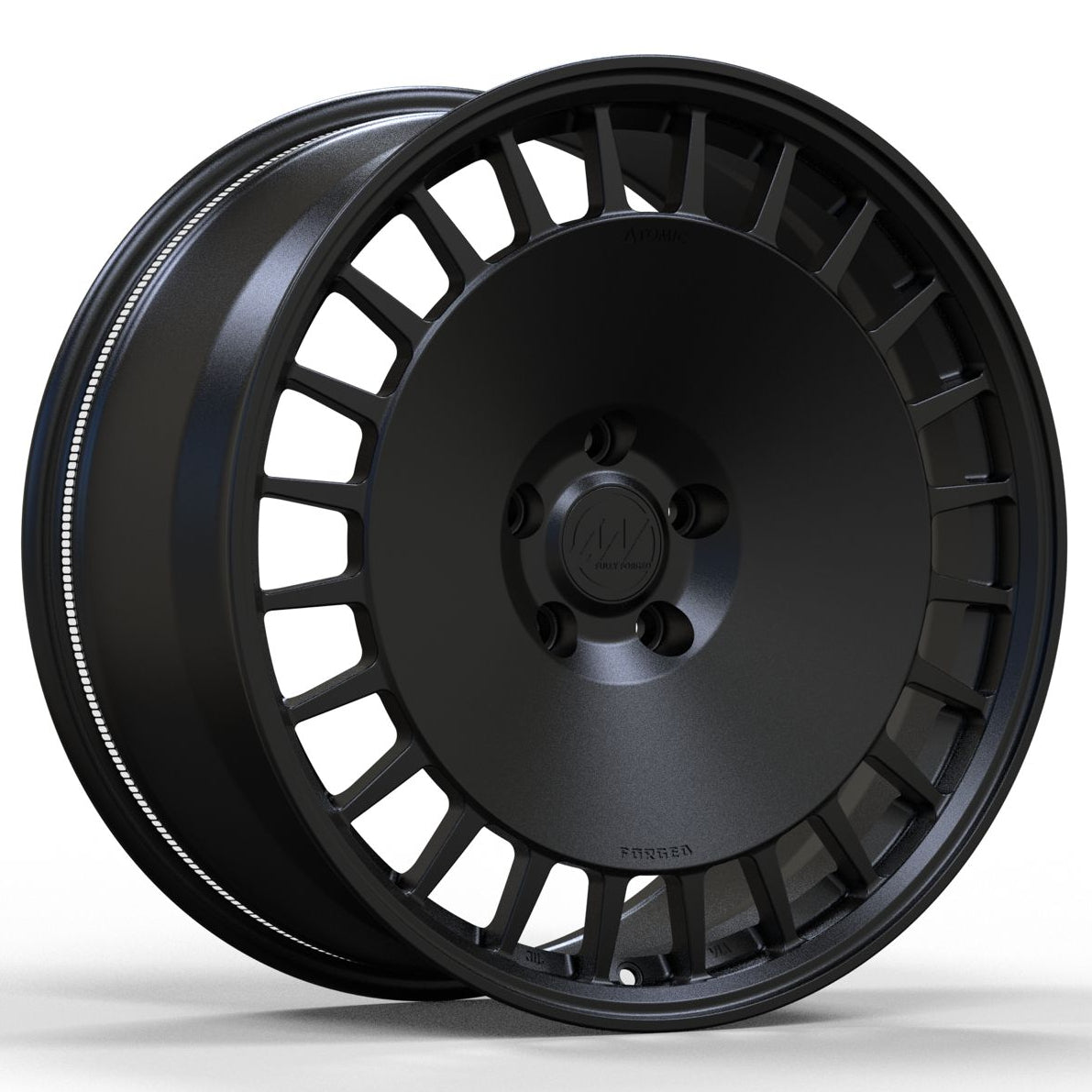 AWDX for Tesla Model S/X 20x9.5 Inch +30 Offset Forged Wheels Satin Black