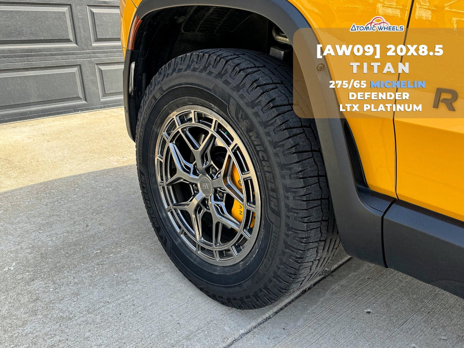 AW09 for Rivian R1T/R1S 20x8.5" +48 Titan