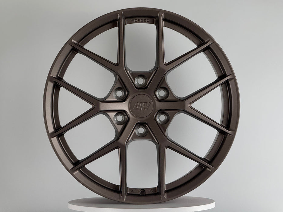 AW01 for Tesla Cybertruck 20x9" +52 Satin Bronze