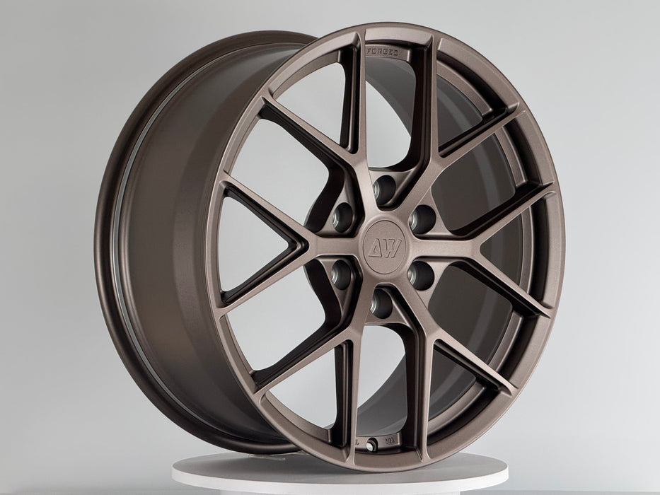 AW01 for Tesla Cybertruck 20x9" +52 Satin Bronze