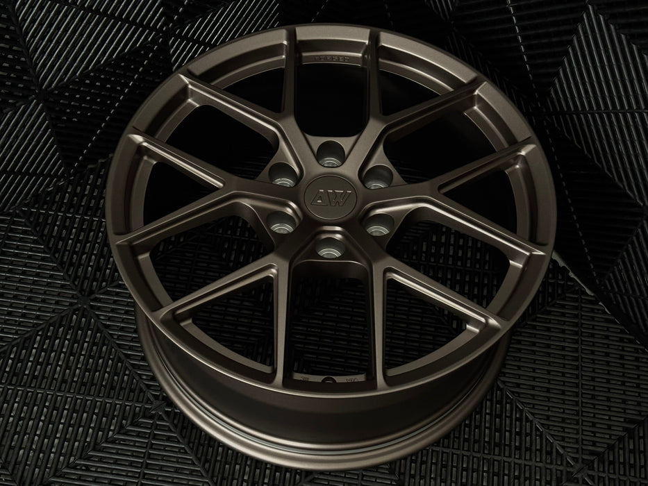 AW01 for Tesla Cybertruck 20x9" +52 Satin Bronze