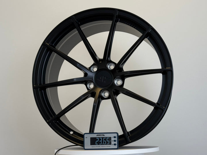 AWX for Tesla Model S/X 20x10 Inch +35 Offset Forged Wheels Satin Black