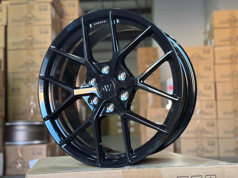 AW01 for Tesla Cybertruck 20x9" +52 Gloss Black