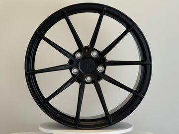 AWX for Tesla Model S/X 20x10 Inch +35 Offset Forged Wheels Satin Black