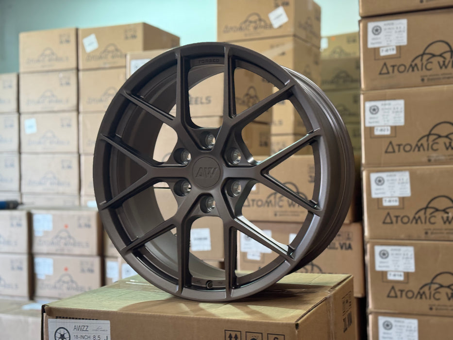 AW01 for Tesla Cybertruck 20x9" +52 Satin Bronze