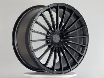 AWX1 for Tesla Model S/X 20x10 Inch +35 Offset Forged Wheels Satin Black