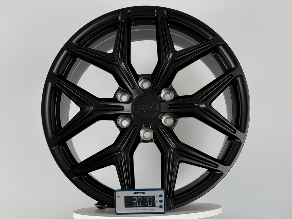 AWZ2 for Tesla Cybertruck 20x9" +52 Satin Black