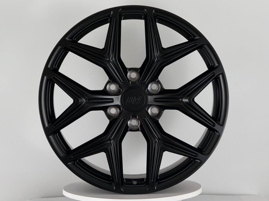 AWZ2 for Tesla Cybertruck 20x9" +52 Satin Black