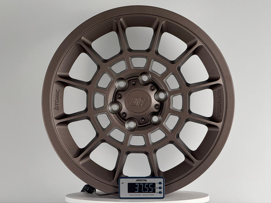 AW08 for Tesla Cybertruck 20x9" +55 Satin Bronze