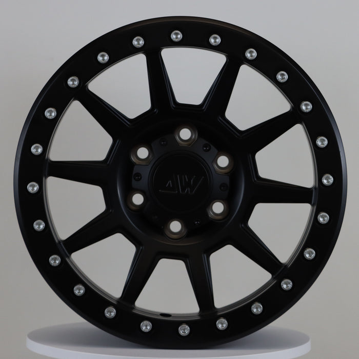 AWB4 for Ford F-150 17x9.0" Satin Black