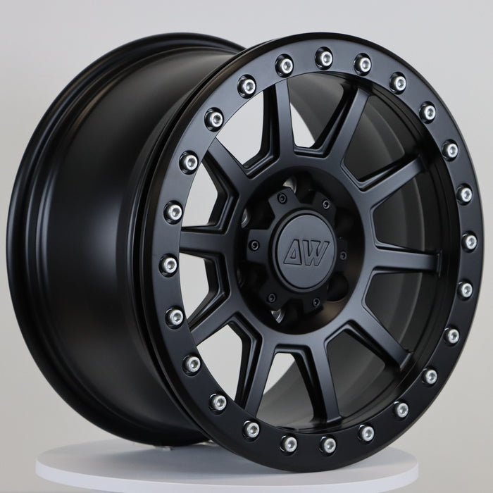 AWB4 for Ford F-150 17x9.0" Satin Black