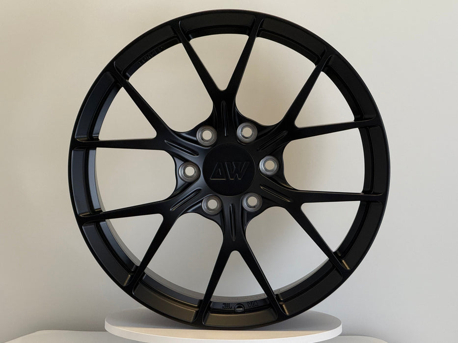 AWZZ for Tesla Cybertruck 20x9" +52 Satin Black