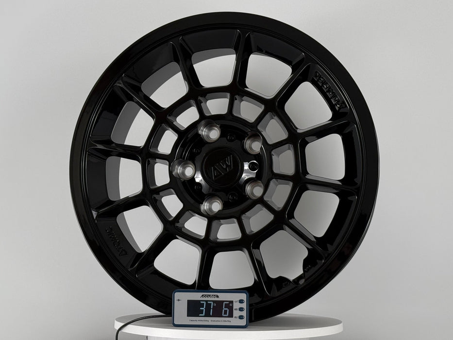 AW08 for Rivian R1T/R1S 22x8.5" +48 Gloss Black