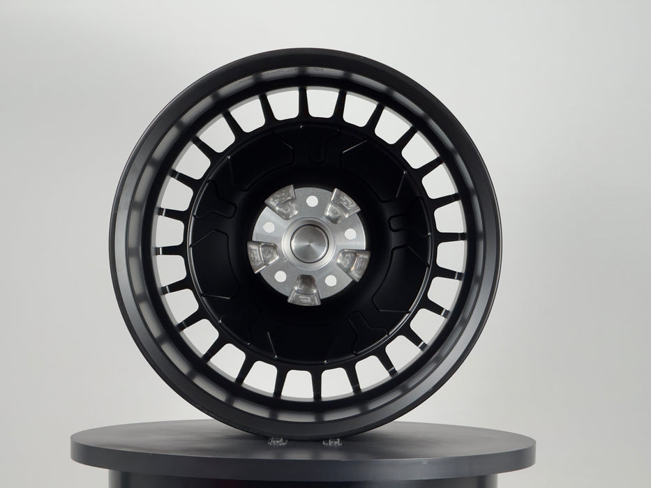 AWDX 18×8.5 Satin Black outlet demo wheel — actual unit, photo 3