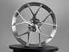 AWZZ 19×9.5 Brushed Silver outlet demo wheel — actual unit, photo 1