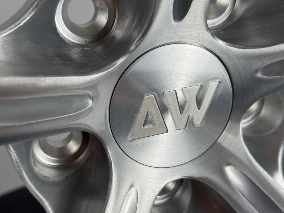 AWZZ 19×9.5 Brushed Silver outlet demo wheel — actual unit, photo 5