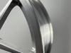 AWZZ 19×9.5 Brushed Silver outlet demo wheel — actual unit, photo 6