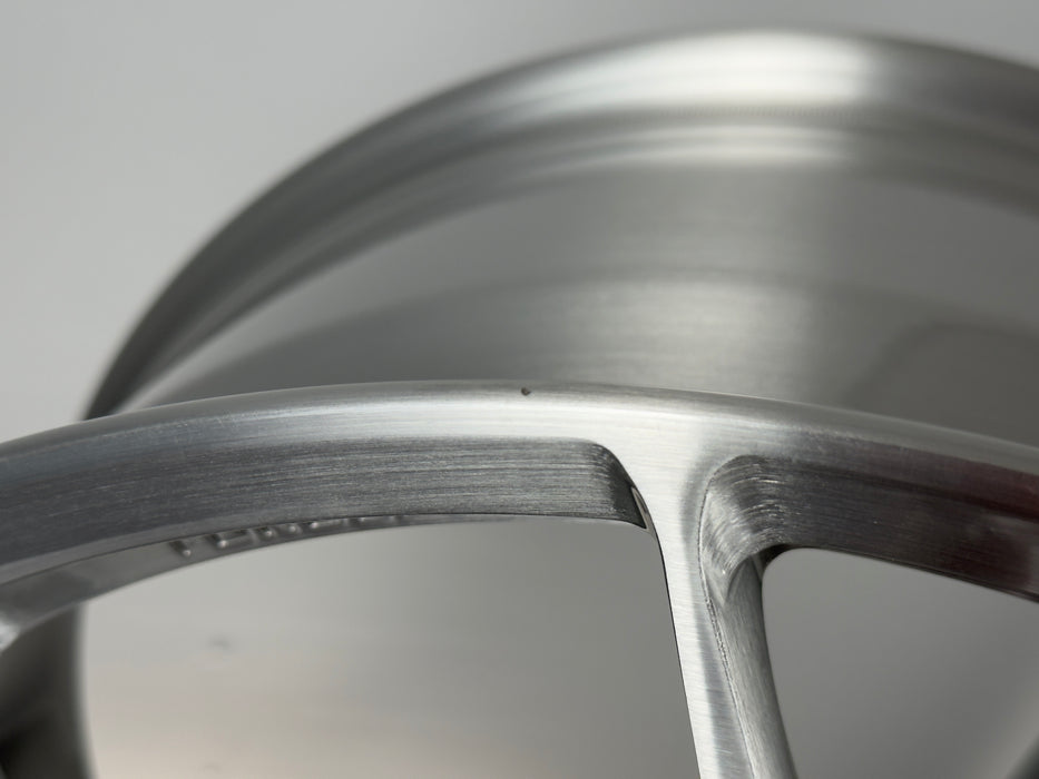 AWZZ 19×9.5 Brushed Silver outlet demo wheel — actual unit, photo 7
