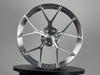 AWZZ 19×9.5 Brushed Silver outlet demo wheel — actual unit, photo 1