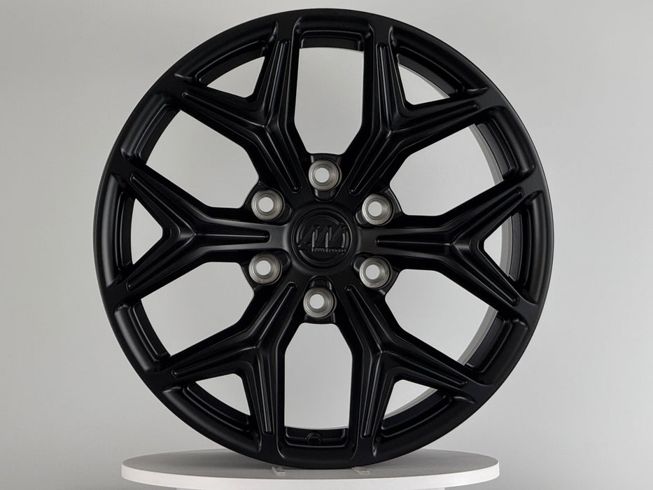 AWZ2 for Tesla Cybertruck 18x9" +40 Satin Black