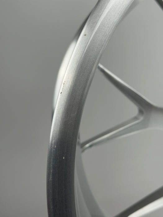 AWZZ 19×9.5 Brushed Silver outlet demo wheel — actual unit, photo 8