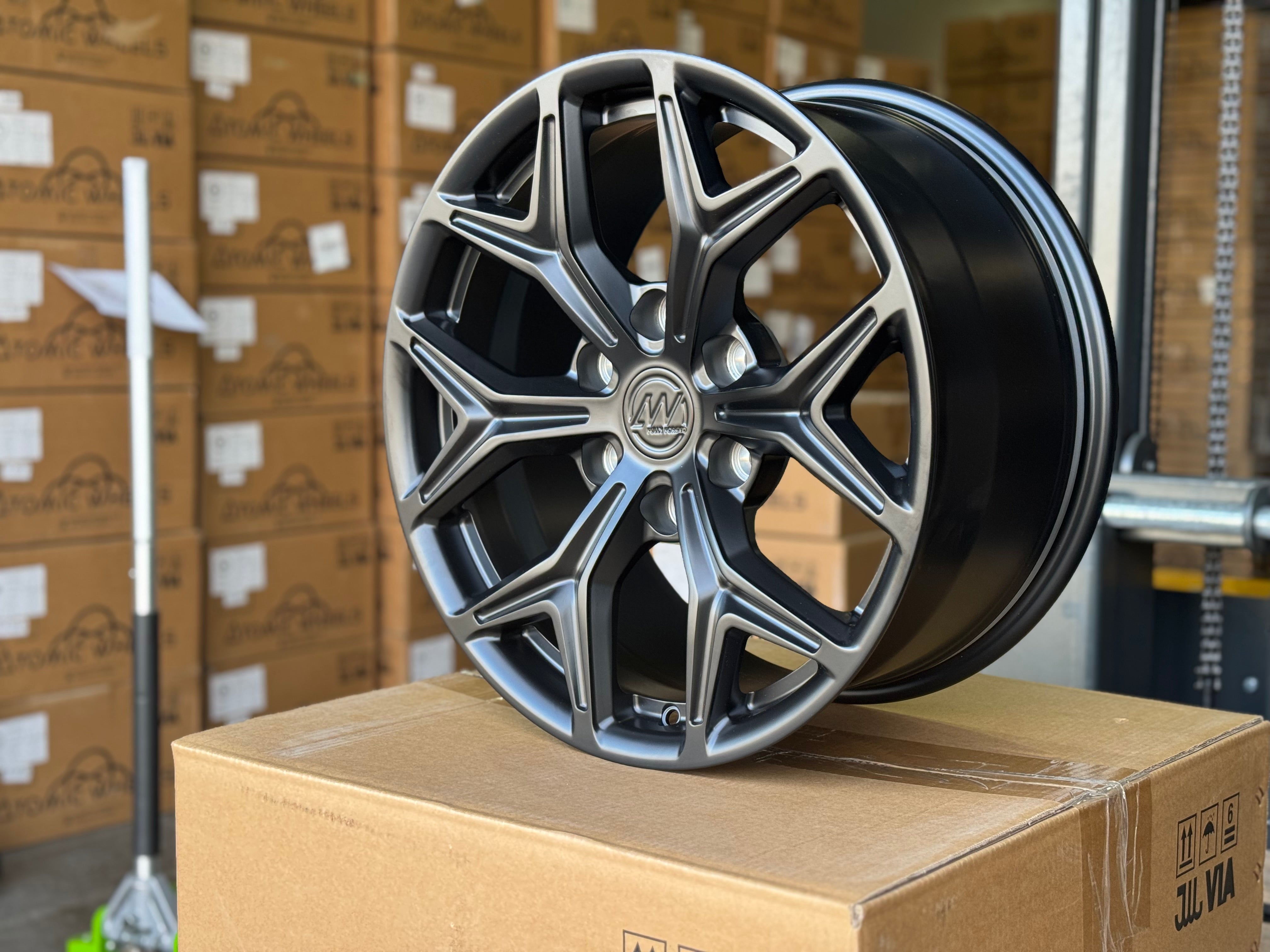 AWZ2 for Tesla Cybertruck 18x9.0 Inch +40 Offset Forged Wheels