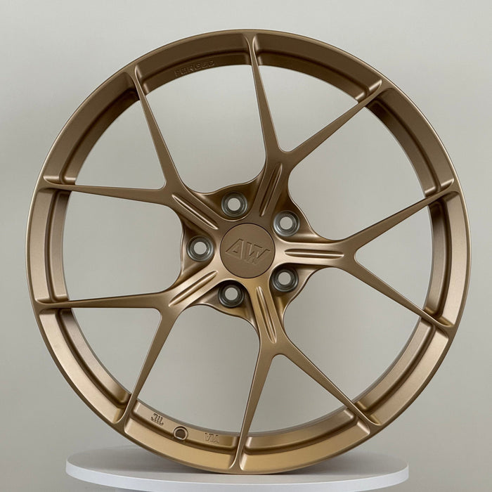 AWZZ for Tesla Model S/X 20x10.5" +38 Matte Gold