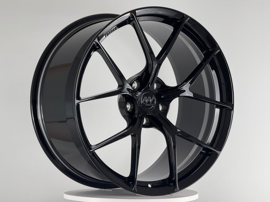 AWZZ for Tesla Model S/X 21x9.5" +35 Gloss Black