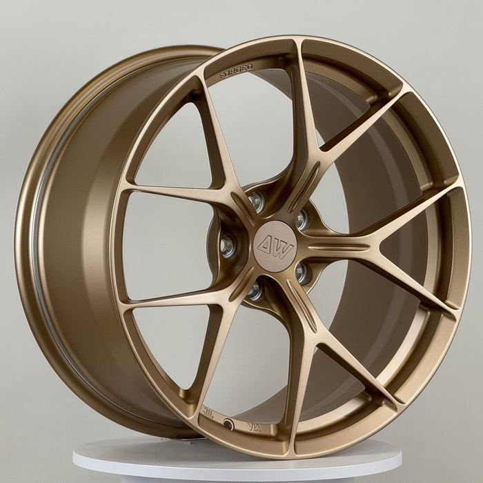 AWZZ for Tesla Model S/X 20x10.5" +38 Matte Gold