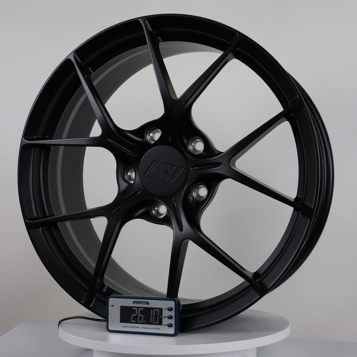 AWZZ for Rivian R1T/R1S 20x8.5" +45 Satin Black