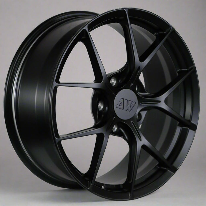 AWZZ for Rivian R1T/R1S 20x8.5" +45 Satin Black