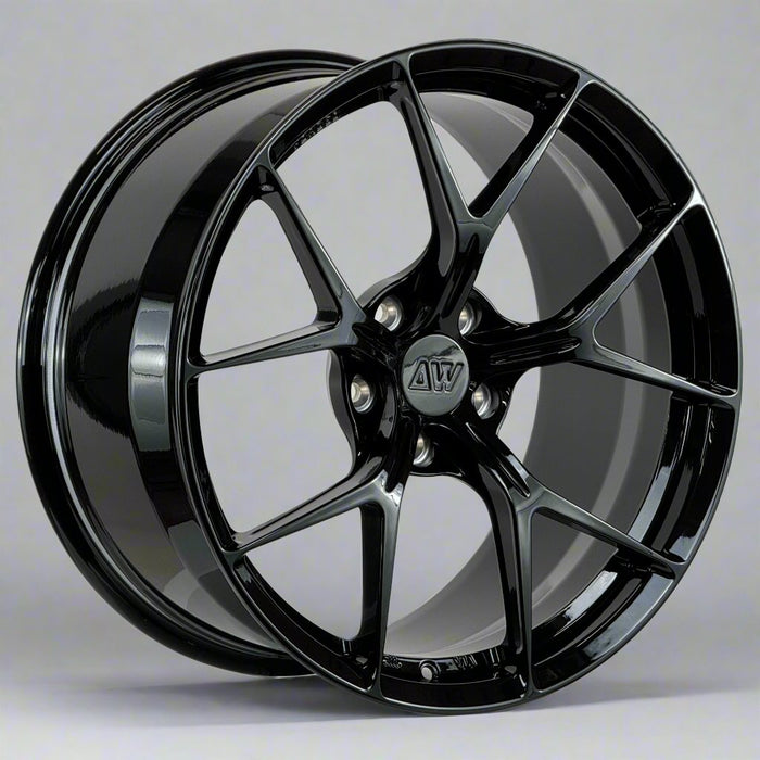 AWZZ for Tesla Model S/X 21x10.5" +38 Gloss Black