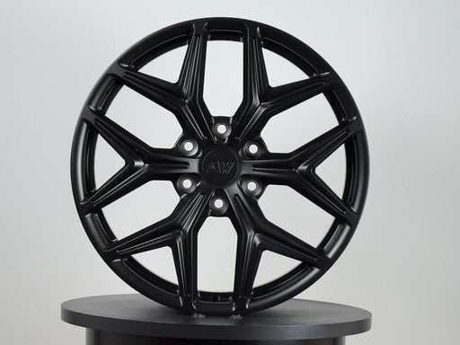 AWZ2 Forged Wheel for Tesla Cybertruck — 20x9 Satin Black | Outlet Demo 7.5/10