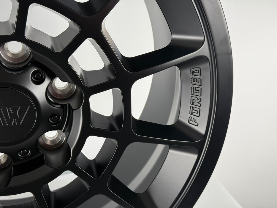 AW08 for Tesla Cybertruck 20x9" +55 Satin Black