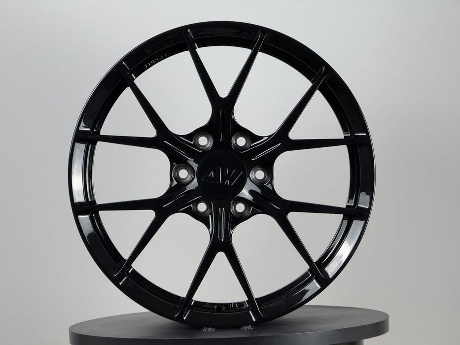 AWZZ 20x9 Gloss Black — actual Outlet unit, photo 1