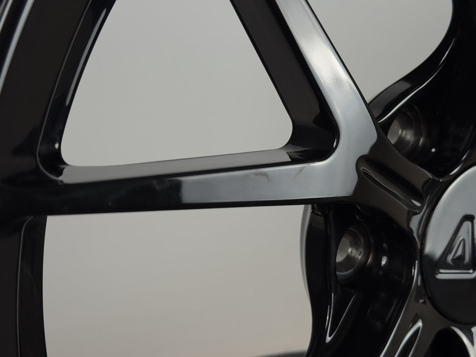 AWZZ 20x9 Gloss Black — actual Outlet unit, photo 4