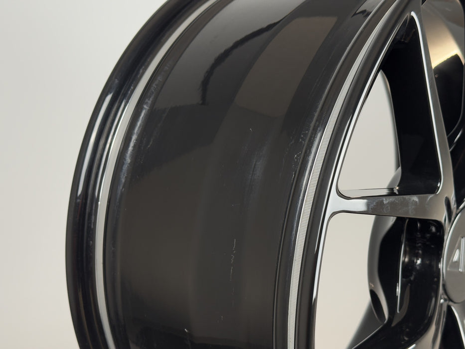 AWZZ 20x9 Gloss Black — actual Outlet unit, photo 8