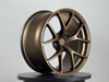 AWZZ 19×9.5 ET35 Satin Bronze Outlet unit #2 — actual wheel, photo 3