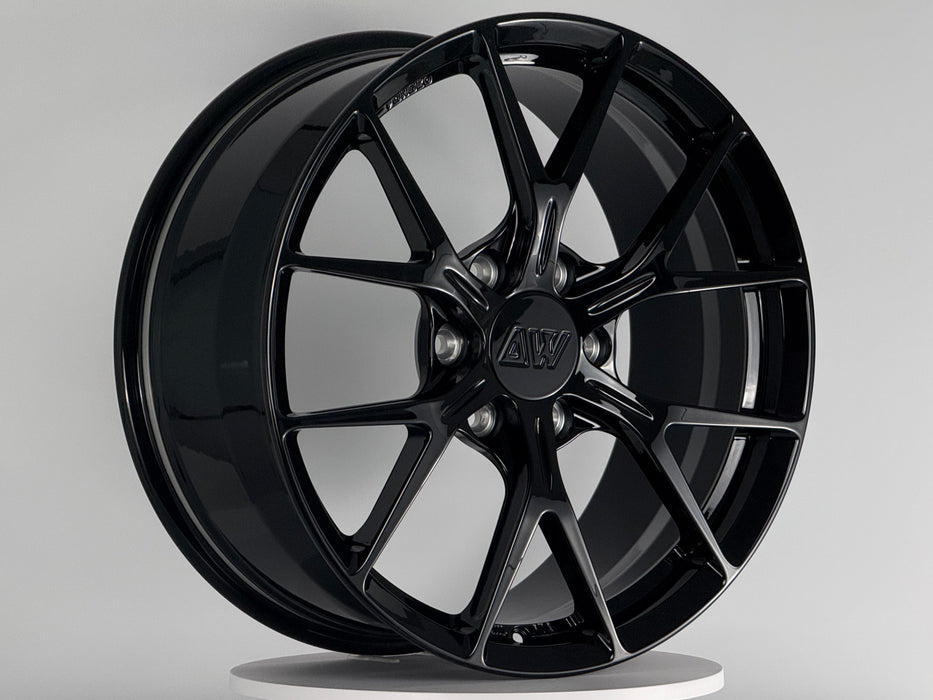 AWZZ for Tesla Cybertruck 20x9" +52 Gloss Black