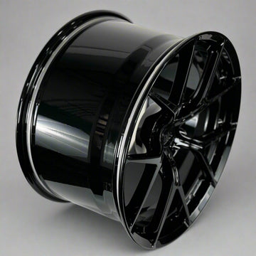 AWZZ for Corvette C8 20x11.5 Inch Offset Forged Wheels Gloss Black